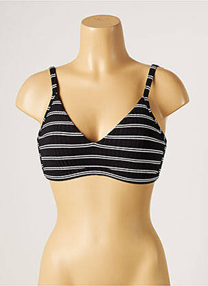 Haut de maillot de bain stretch haut soutien-gorge emboitant noir SEAFOLLY femme