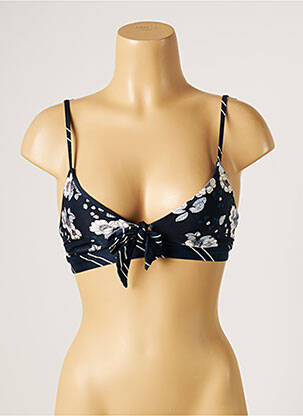 Haut de maillot de bain stretch haut soutien-gorge balconnet bleu SEAFOLLY femme