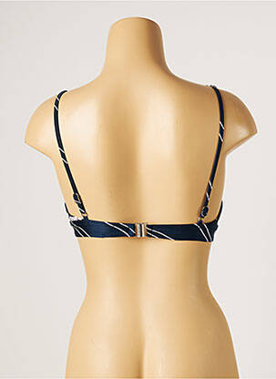 Haut de maillot de bain stretch haut soutien-gorge balconnet bleu SEAFOLLY femme