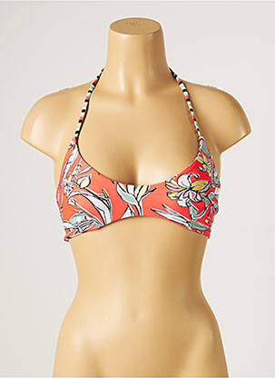 Haut de maillot de bain stretch rose PIHA femme