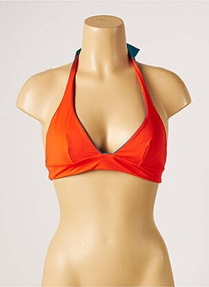 Haut de maillot de bain stretch bleu KIWI femme