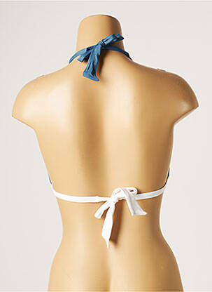 Haut de maillot de bain stretch haut soutien-gorge moulé bleu HISTOIRE DE PLAGE femme