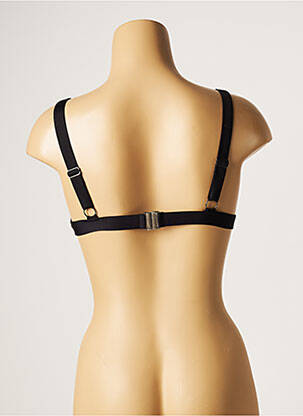 Haut de maillot de bain stretch haut soutien-gorge moulé noir MOONTIDE femme