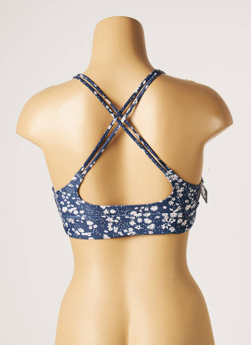 Haut de maillot de bain stretch bleu PROTEST femme