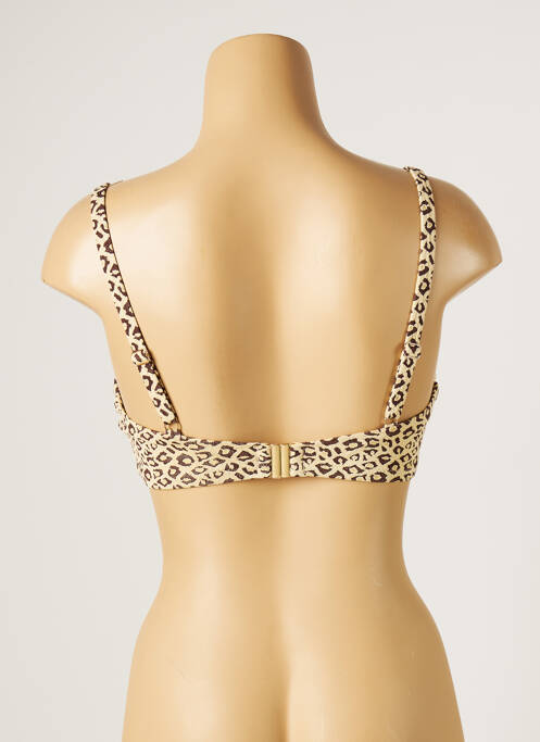 Haut de maillot de bain beige PIHA pour femme