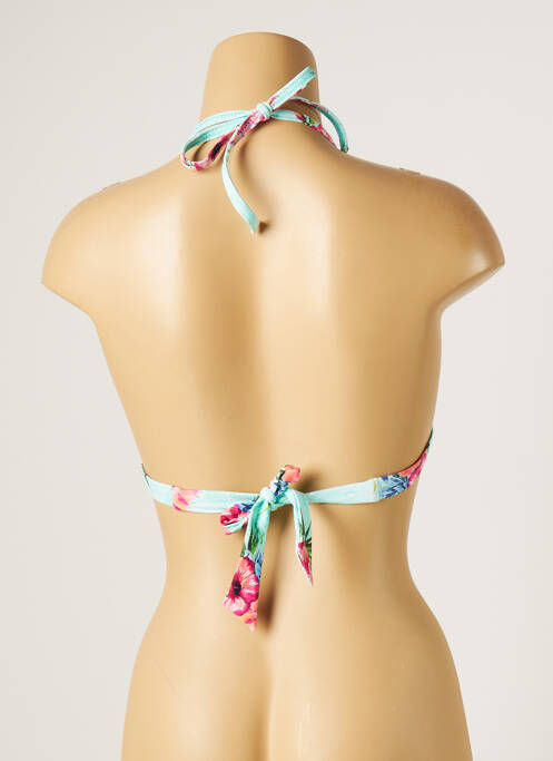 Haut de maillot de bain bleu KIWI pour femme