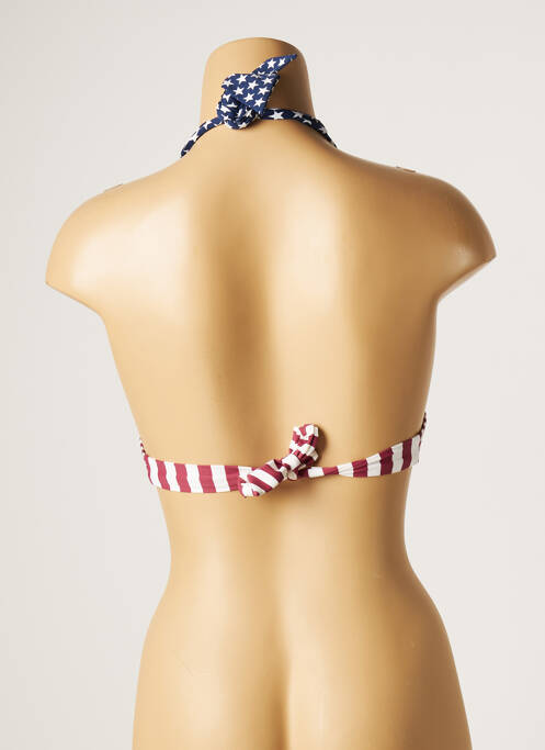 Haut de maillot de bain bleu KIWI pour femme