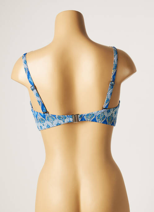 Haut de maillot de bain bleu MOONTIDE pour femme