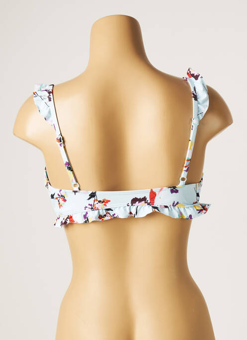 Haut de maillot de bain bleu PIHA pour femme