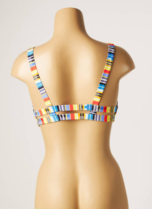 Haut de maillot de bain bleu PIHA pour femme