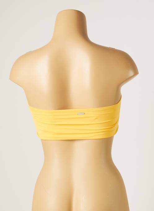 Haut de maillot de bain jaune SEAFOLLY pour femme
