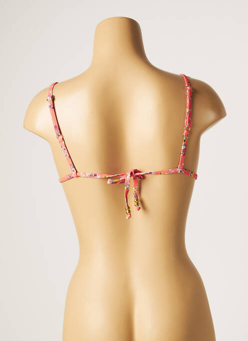 Haut de maillot de bain orange PIHA pour femme