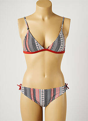 Maillot de bain 2 pièces stretch noir PROTEST fille