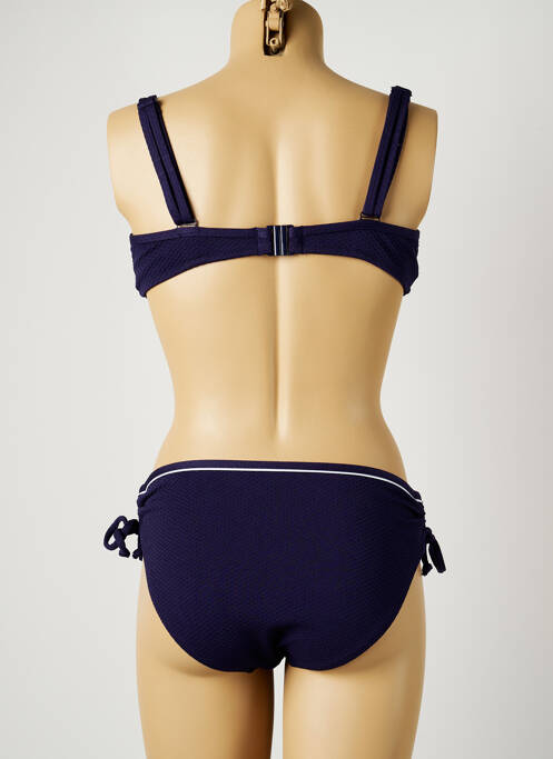 Maillot de bain 2 pièces bleu YSABEL MORA pour femme