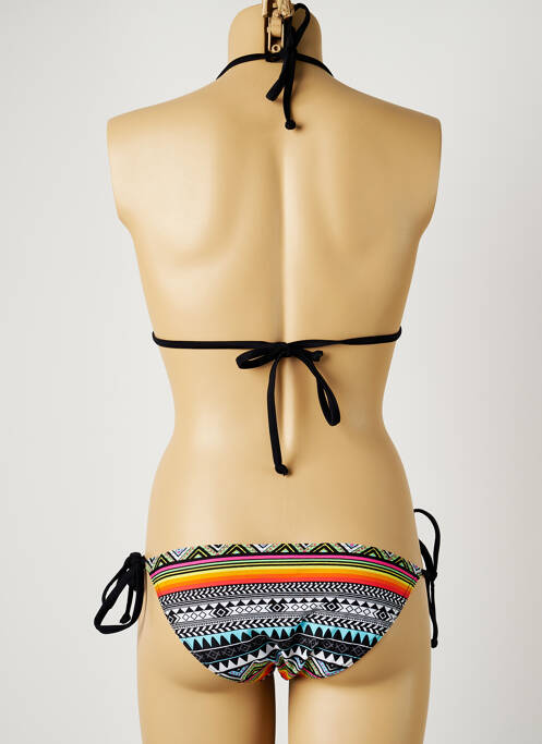 Maillot de bain 2 pièces noir LAGON BLEU pour femme