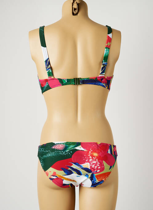 Maillot de bain 2 pièces vert YSABEL MORA pour femme