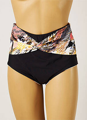 Bas de maillot de bain stretch culotte noir MOONTIDE femme