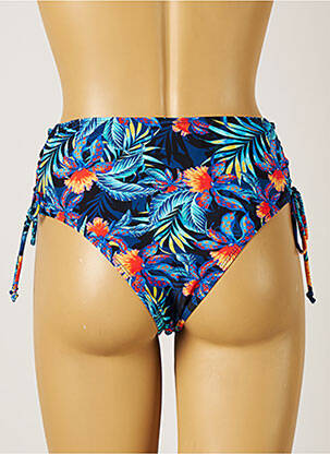 Bas de maillot de bain imprimé tie and dye culotte bleu SUN PROJECT femme