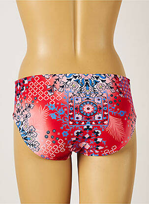 Bas de maillot de bain imprimé fleurs shorty rouge SEAFOLLY femme
