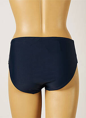 Bas de maillot de bain imprimé fantaisie culotte bleu YSABEL MORA femme