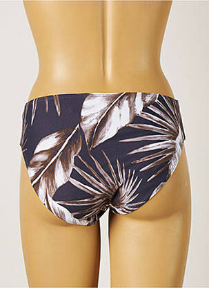 Bas de maillot de bain imprimé tie and dye culotte noir MOONTIDE femme
