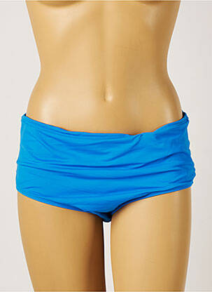 Bas de maillot de bain stretch culotte bleu CHERRY BEACH femme