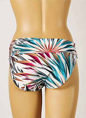 Bas de maillot de bain imprimé tie and dye culotte gris MOONTIDE femme