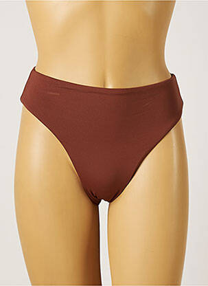 Bas de maillot de bain stretch culotte marron SEAFOLLY femme
