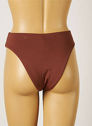 Bas de maillot de bain stretch culotte marron SEAFOLLY femme