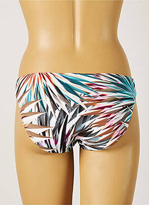 Bas de maillot de bain imprimé tie and dye culotte gris MOONTIDE femme