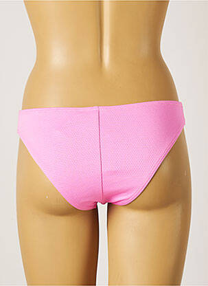 Bas de maillot de bain stretch culotte rose PIHA femme