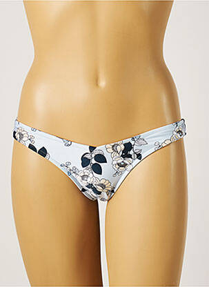 Bas de maillot de bain imprimé fleurs culotte bleu SEAFOLLY femme