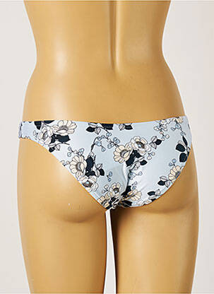 Bas de maillot de bain imprimé fleurs culotte bleu SEAFOLLY femme