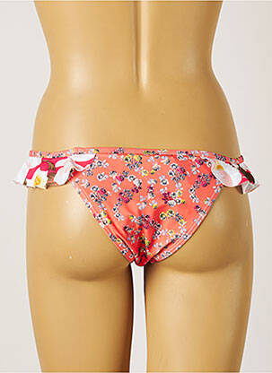 Bas de maillot de bain imprimé fleurs culotte orange PIHA femme