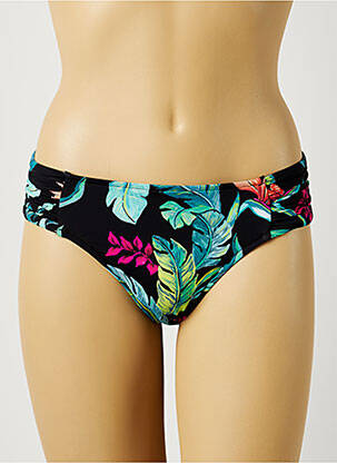 Bas de maillot de bain imprimé tie and dye culotte noir SEAFOLLY femme