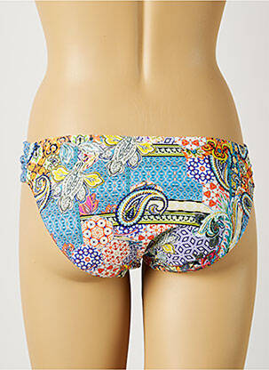 Bas de maillot de bain stretch culotte bleu PIHA femme
