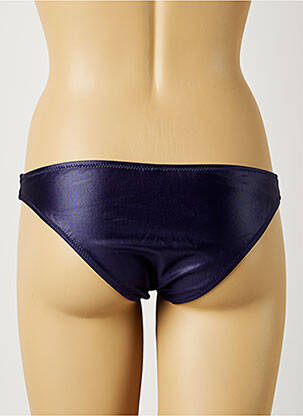 Bas de maillot de bain stretch culotte bleu BORABORA femme