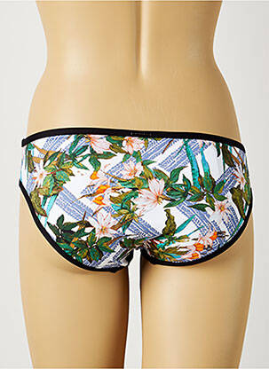 Bas de maillot de bain shorty shorty blanc MOONTIDE femme