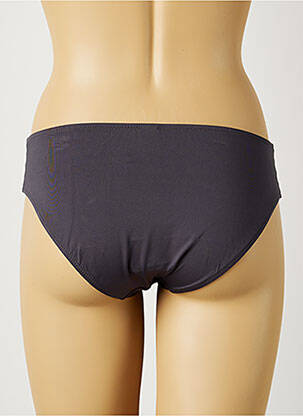 Bas de maillot de bain stretch culotte gris TESSY femme