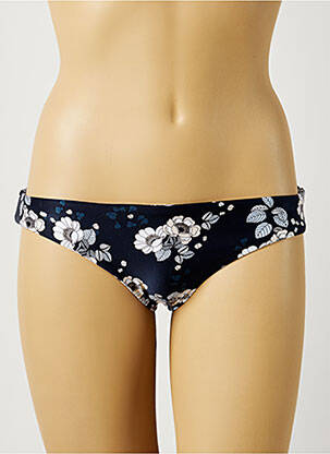 Bas de maillot de bain imprimé fleurs culotte bleu SEAFOLLY femme