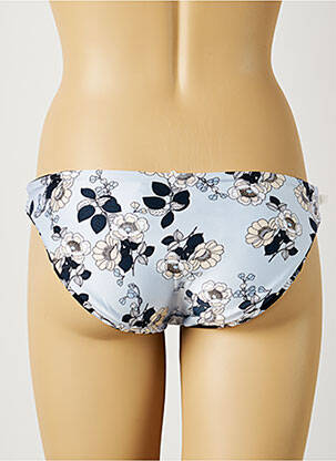 Bas de maillot de bain imprimé fleurs culotte bleu SEAFOLLY femme