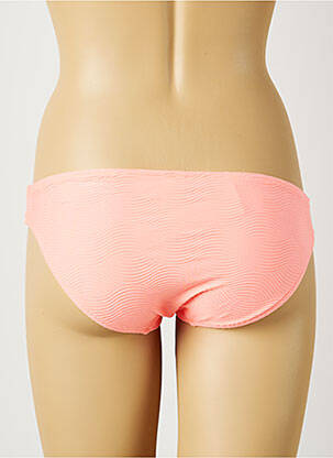 Bas de maillot de bain tissage texturé culotte rose SEAFOLLY femme