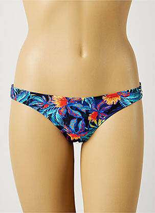 Bas de maillot de bain imprimé tie and dye culotte bleu SUN PROJECT femme