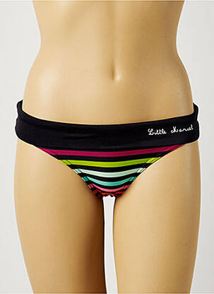 Bas de maillot de bain stretch culotte noir LITTLE MARCEL femme