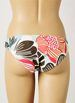 Bas de maillot de bain imprimé tie and dye culotte rose PIHA femme