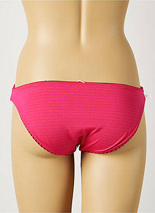 Bas de maillot de bain réversible culotte rose SEAFOLLY femme