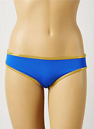 Bas de maillot de bain stretch culotte bleu PRINCESS K femme