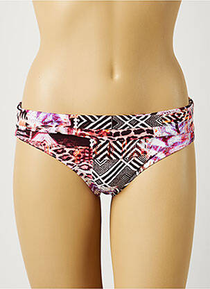 Bas de maillot de bain stretch culotte blanc KIWI femme