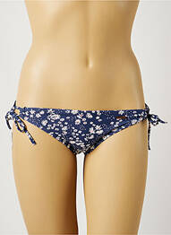 Bas de maillot de bain imprimé fleurs bikini bleu PROTEST femme