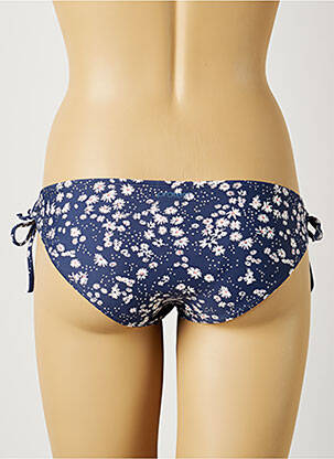 Bas de maillot de bain imprimé fleurs bikini bleu PROTEST femme